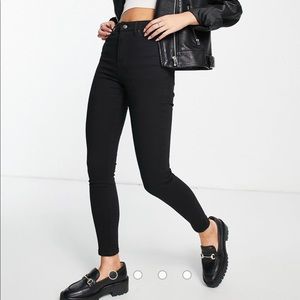 Topshop “Jamie” Moto Jeans